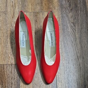 Liz Claiborne Red Heels Never Worn